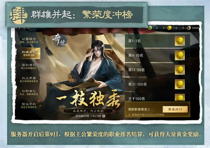 多职业战争策略手游《三国:谋定天下》今日公测 好礼福利送不停