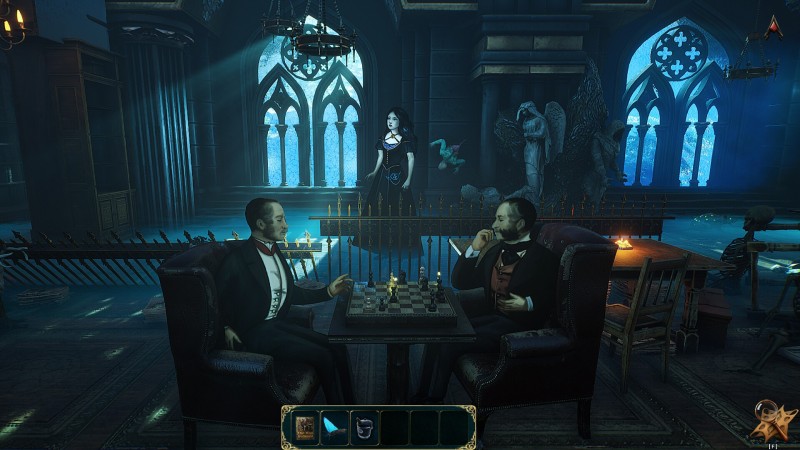 黑暗美学魔境,独立解谜游戏《秘密城堡》登陆Steam